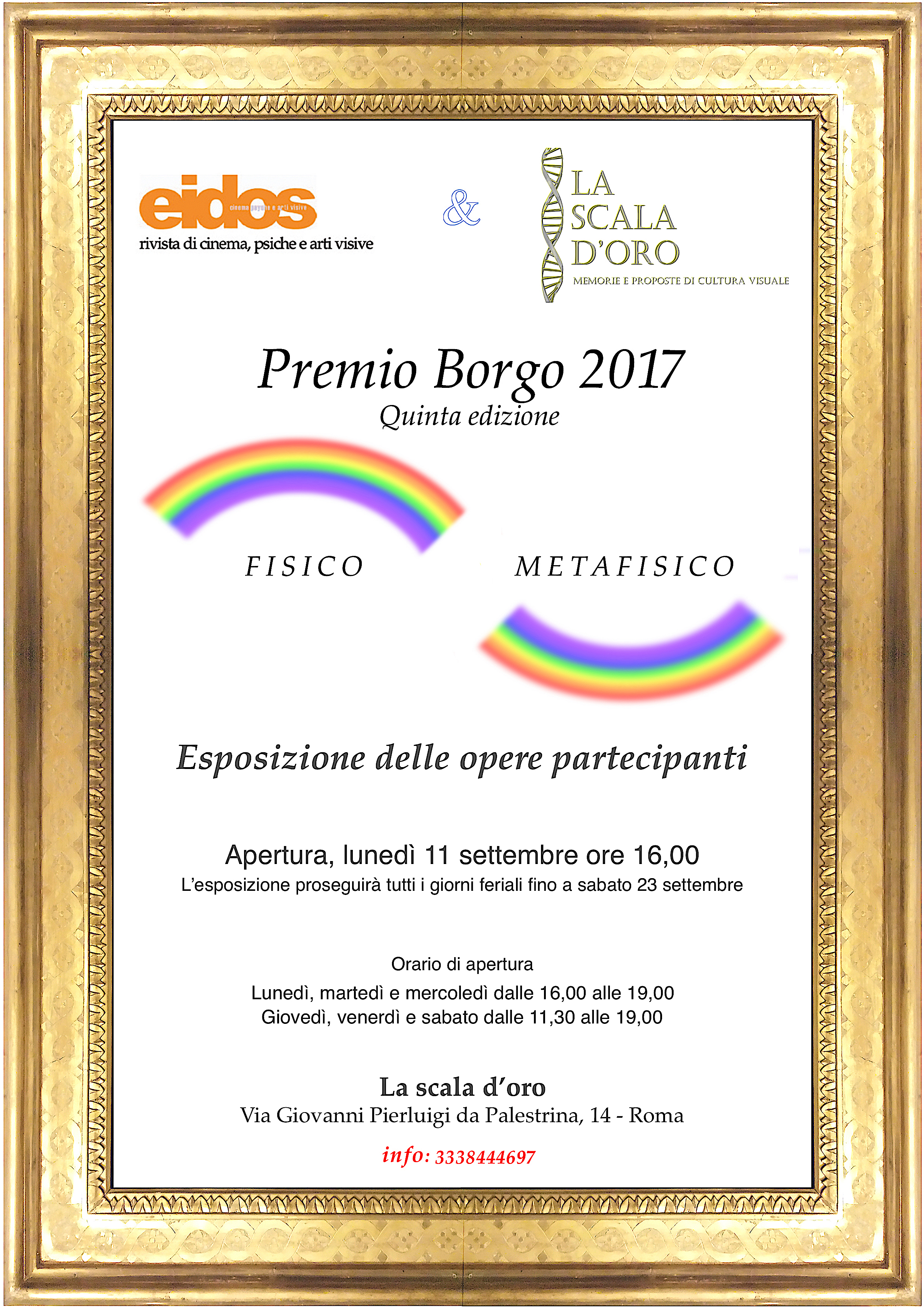 esposizione Premio Borgo 2017