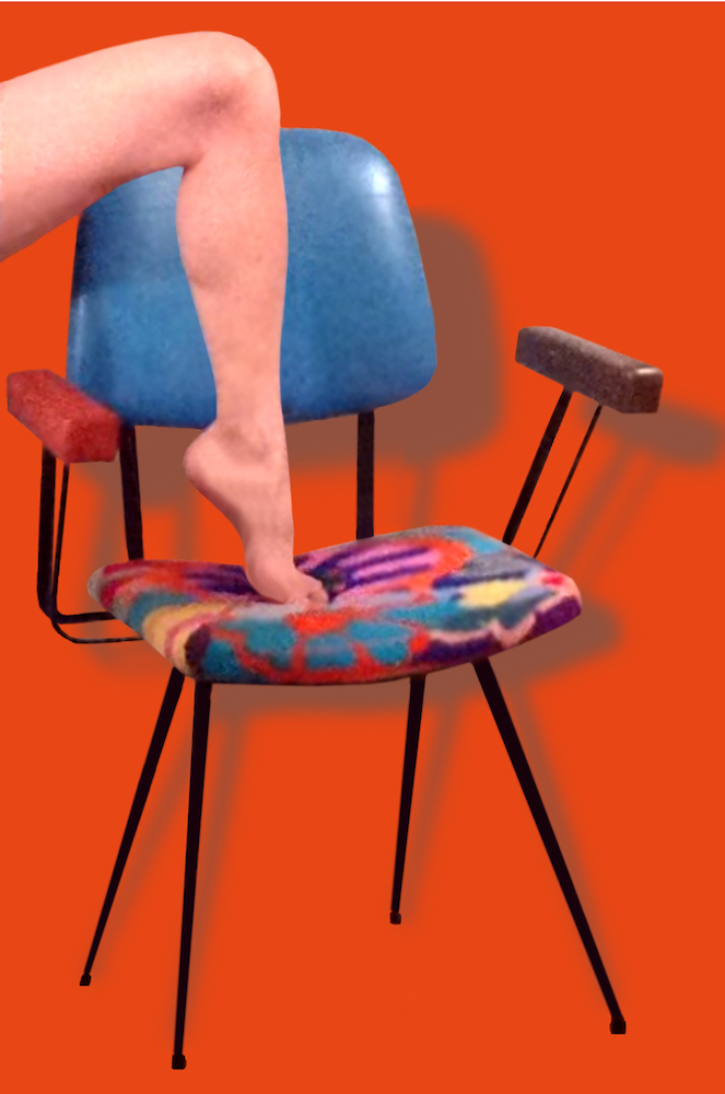 Le gambe della sedia